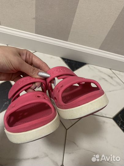 Crocs j3 босоножки для девочки
