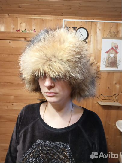 Шапка ушанка меховая