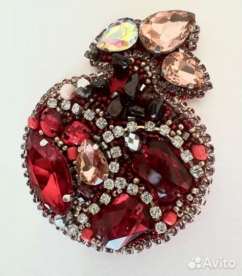 Брошь Гранат