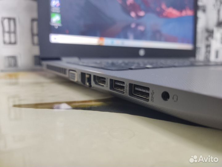 Ноутбук HP, Ram8Gb, Full HD,SSDm2, гарантия