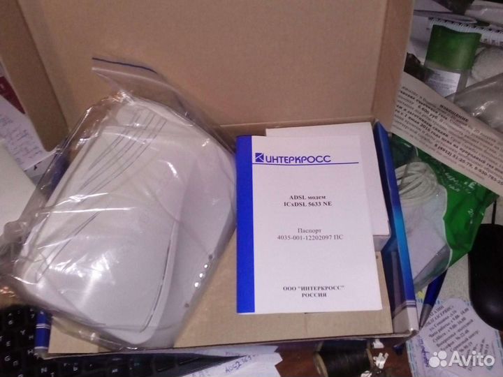 Модем adsl2+ Интеркросс