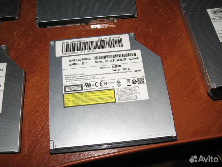 Приводы для ноутбука DVD-RW 12,7 мм