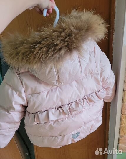 Зимняя куртка на девочку 92р