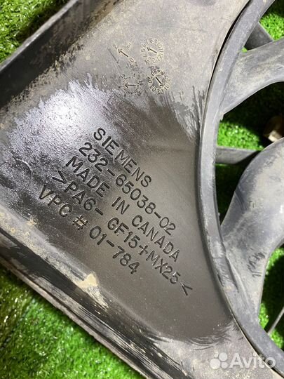 Электроивентилятор охлаждения Dodge Caravan 4