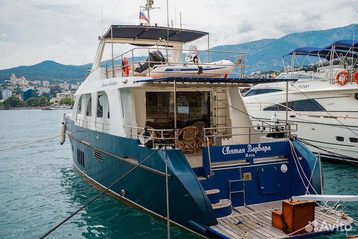 Аренда уникальной яхты для 18 гостей