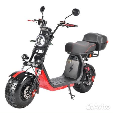 Электроскутер White siberia 2WD 4000W