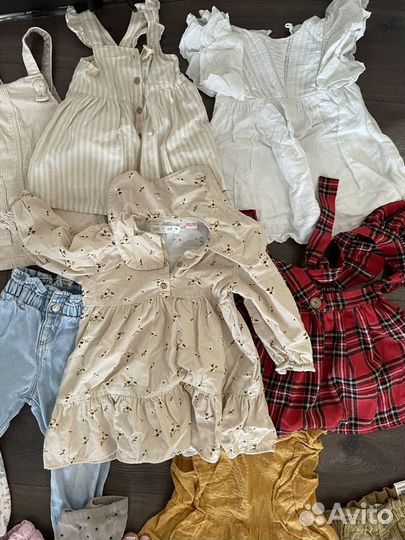 Вещи пакетом zara 86-98