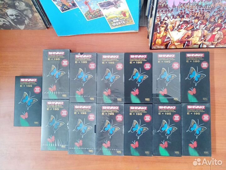 Видеокассеты vhs Shivaki