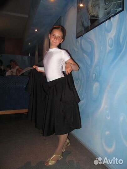 Рейтинговый костюм Бальные Танцы на 150см Прокат