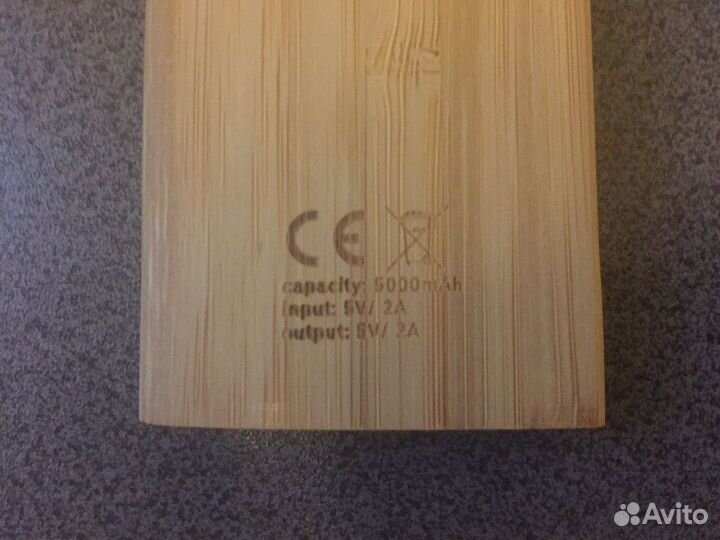 Внешний аккумулятор Power Bank 5000 mAh новый