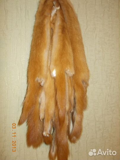 Натуральный мех.Шкурки. Ремонтные пластины.Хвосты
