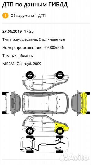 Nissan Qashqai 2.0 CVT, 2009, 170 000 км