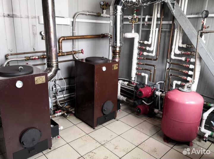 Котел на отработке