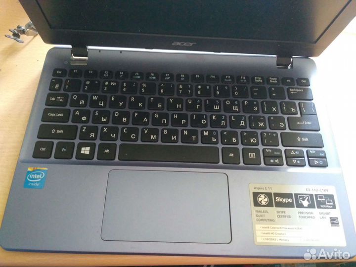 Acer e3-112 разбор запчасти