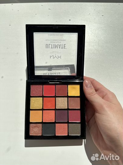 Палетка теней NYX