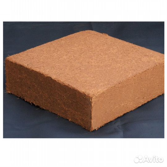 Кокосовый субстрат мелкая фракция блок 5 кг