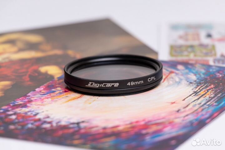 Объектив Canon EF 50mm f/1.8 STM + Бленда + CPL