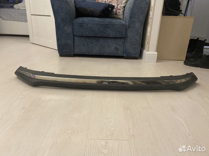 Губа переднего бампера Тойота рав 4 2013-2015 года