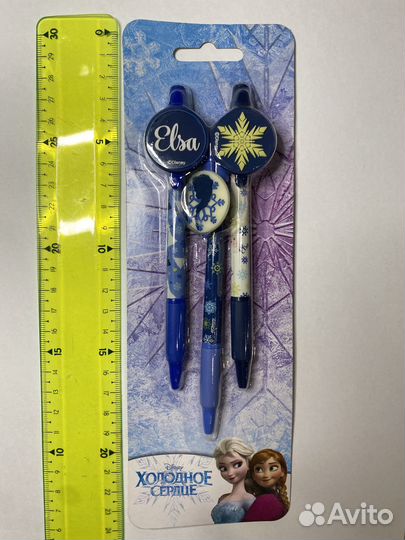 Ручки шариковые Эльза Холодное сердце