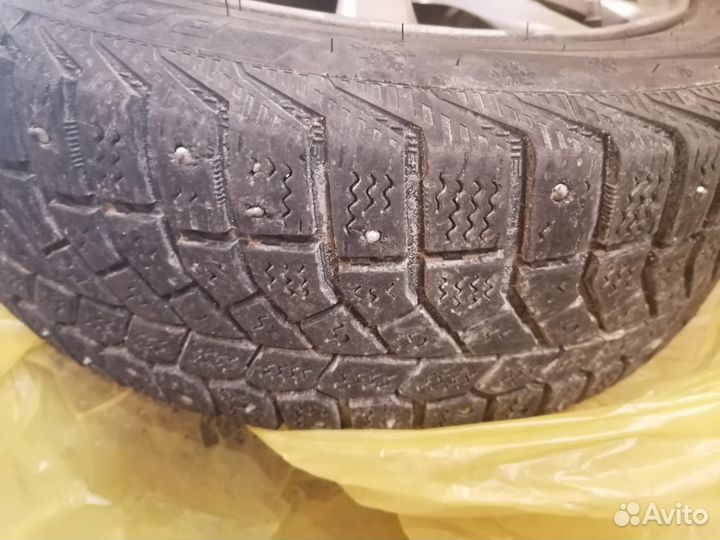 Колёса R15 4х100 185/55/15 зима на шипах Viatti