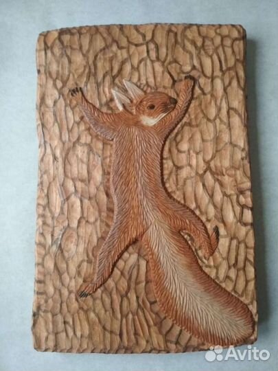 Ручная резьба по дереву панно 