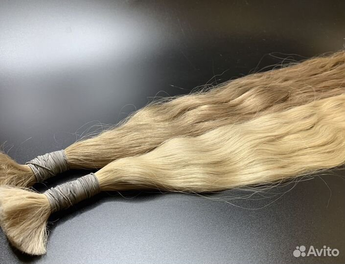 Славянские волосы для наращивания, волна, рассрочк