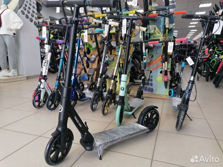 Самокат городской plank track P21-track-200