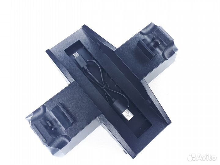 Подставка с охлаждением+зарядка геймпадов для PS4