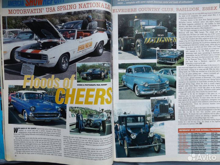 Классические американские автомобили. Журнал. США