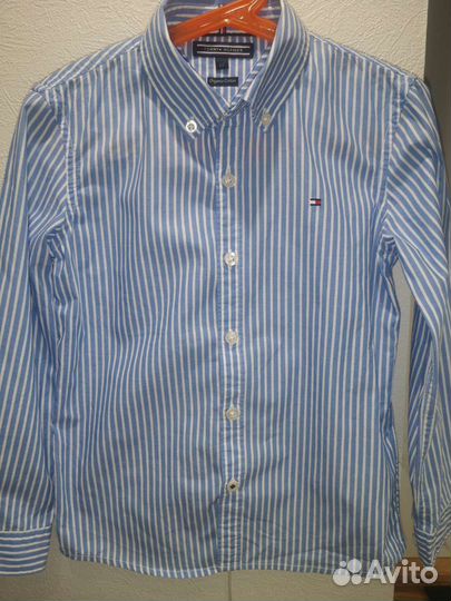 Tommy hilfiger рубашка для мальчика 6-7 лет, 122
