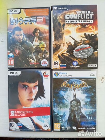 Игры для PC на DVD