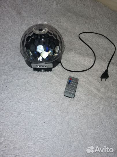 Светящийся музыкальный шар