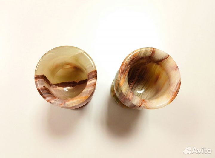 Подсвечник из оникса (натуральный камень) новые