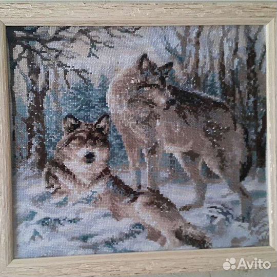 Картины вышитые крестом