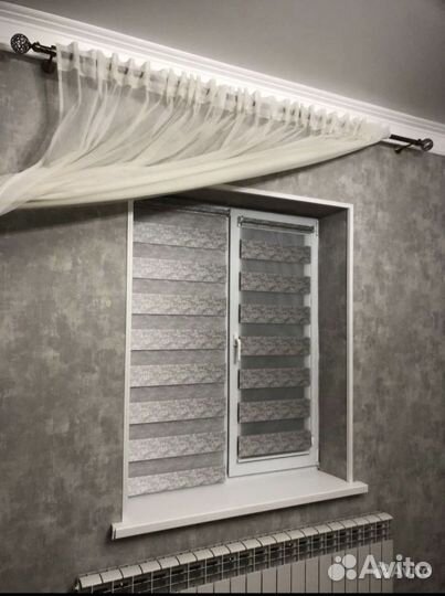 Жалюзи зебра день ночь