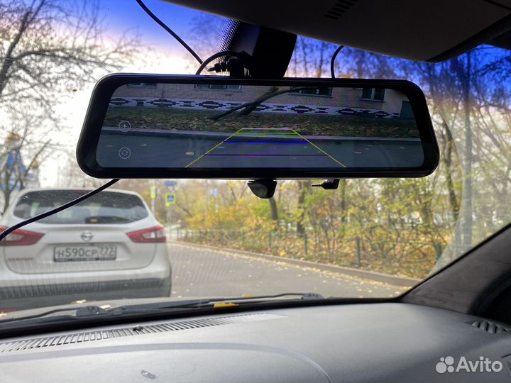 Видеорегистратор зеркало 10 дюймов сенсорный