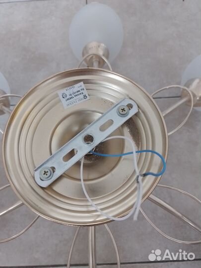 Люстра потолочная бу