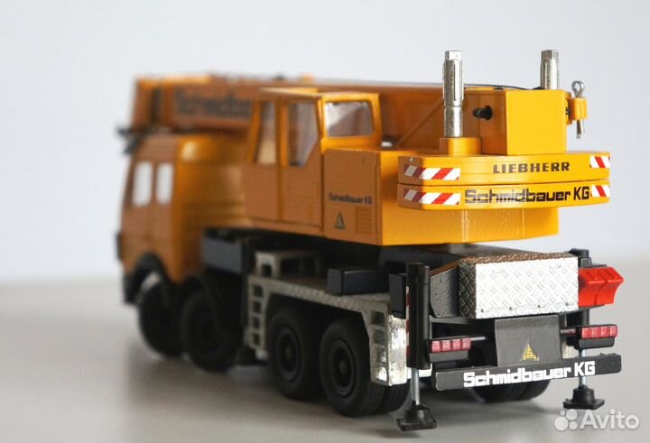 1/50 кран Mercedes Liebherr Schmidbauer раритет