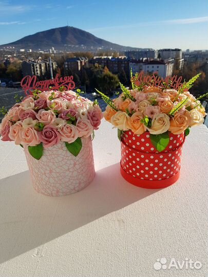 Мыльные розы цветы