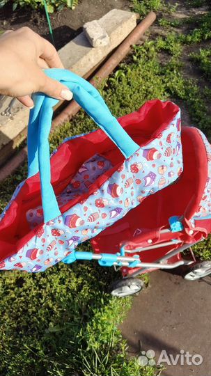 Коляска для кукол demi star 3 в 1