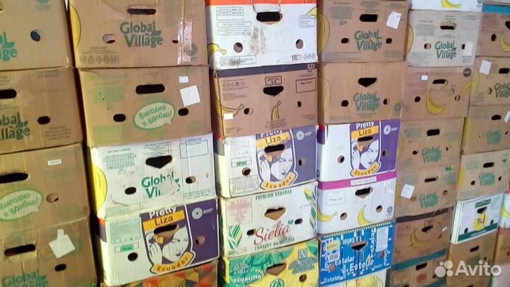 Банановые коробки