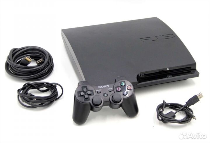 Игровая приставка ps3 slim прошитая