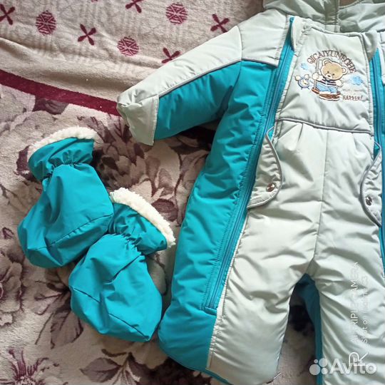 Зимний комбинезон трансформер 2 в 1