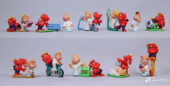 Ангелы и демоны 2002 г. Киндер - сюрприз