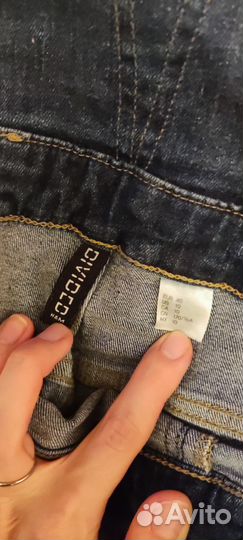 Комбинезон джинсовый 46. H&M