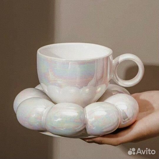 Чашка с блюдцем