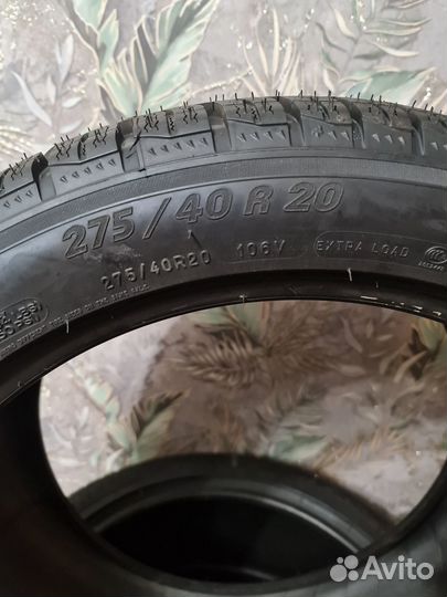Michelin Pilot Alpin PA4 275/40 R20 и 315/35 R20 110V