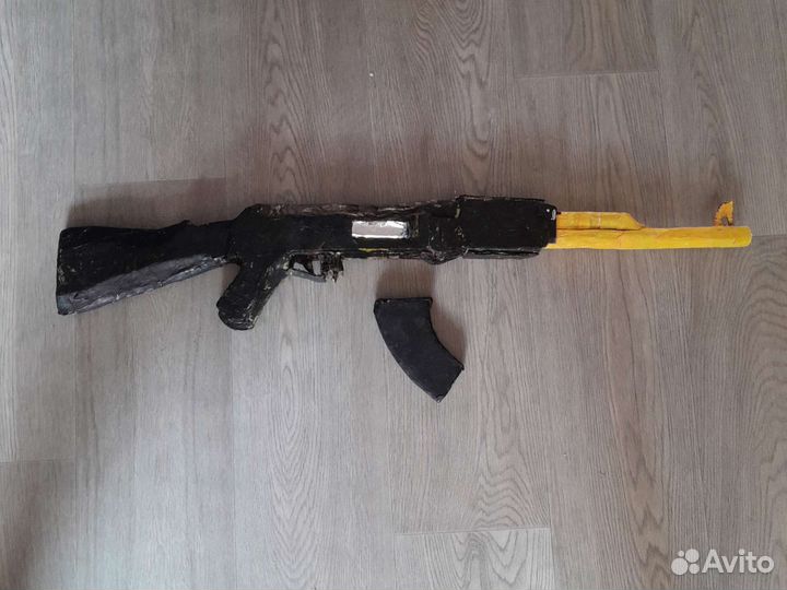 Картонный автомат своими руками ак-74