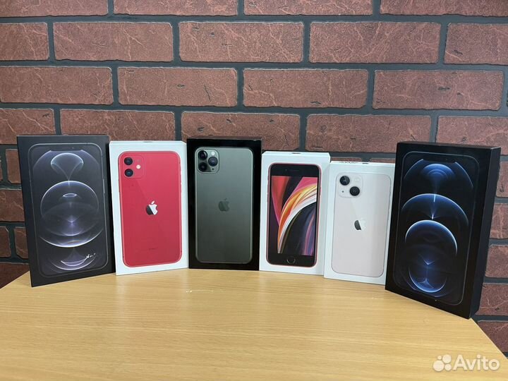 Оригинальные коробки iPhone все модели