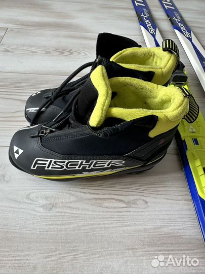 Беговые лыжи плюс ботинки Fisher